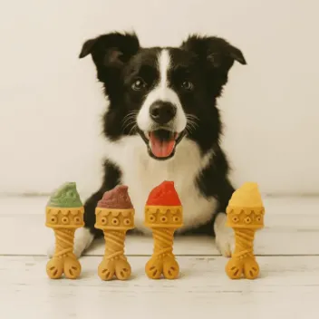 Fruity Ice Snacks voor Honden &ndash; Ontdekkingspakket 4 Smaken | Tandverzorging & Smaak