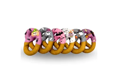 Anti-Desperdicio: Galletas para caballos &ndash; Bretzels de colores (x6) &ndash; Golosinas l&uacute;dicas y artesanales&ndash; Candy Horse