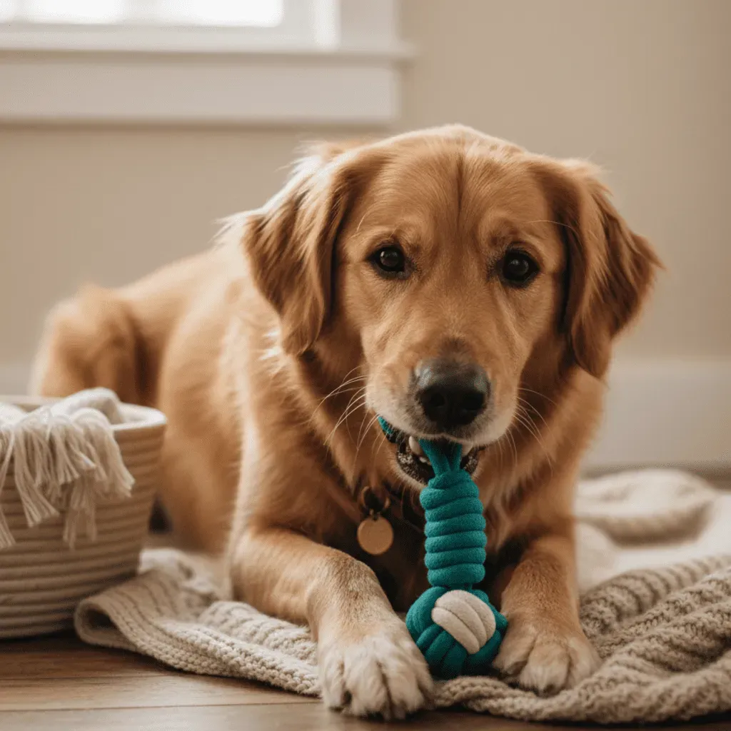 Kordelspielzeug f&uuml;r Hunde &ndash; 100 % Naturbaumwolle, 3 Gr&ouml;&szlig;en - Bubimex
