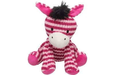 Jouet, Peluche, Doudou pour Chiens - Joli &acirc;ne rose - 29 cm - Flamingo