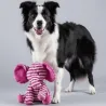 Pl&uuml;sch, Doudou f&uuml;r Hunde &ndash; Sch&ouml;ner rosa Elefant 28 cm - Flamingo