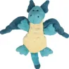 Jouet, Peluche, Doudou pour Chiens - Dragon Turquoise &ndash; Taille S (26 cm) - Flamingo