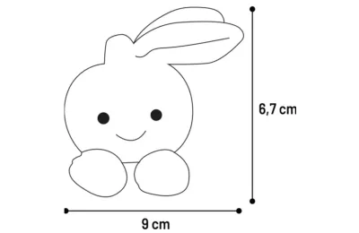 Giocattolo Cigolante per Cani - Arancione in Lattice & Peluche
