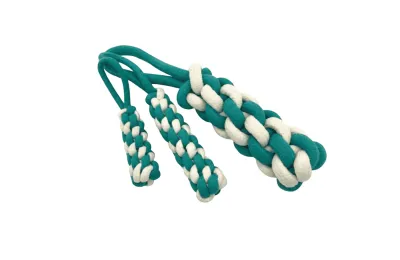 Dog Rope Toy &ndash; Stick Shape | 100% Natural Cotton, 3 Sizes &ndash; Bubimex