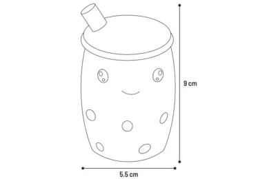 Juguete Chirriador Taza de Caf&eacute; para Perros &ndash; L&aacute;tex y colores surtidos