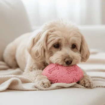 Rugbybal Speelgoed voor Honden &ndash; Latex Maat S | Merlin&Cie