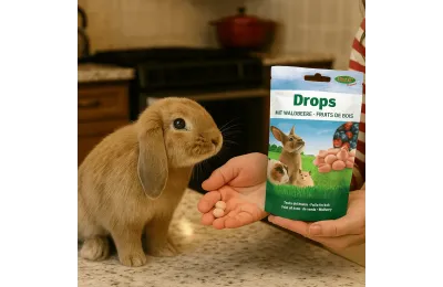 Rabbit & Small Pet Forest Fruit Drops 75 g | Vitamin-Enriched, No Artificial Colours