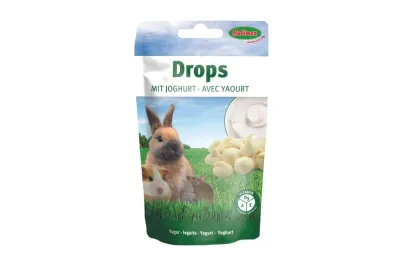Vitaminesnack voor Konijnen &ndash; Yoghurt Drops (75 g) | Merlin&Cie