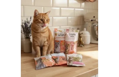 Pack Gourmet de Salm&oacute;n para Gatos | 6 Snacks Premium | Merlin&Cie