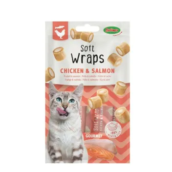 Pack Gourmand Chat au Saumon | 6 Friandises Premium et Naturelles | Merlin&Cie