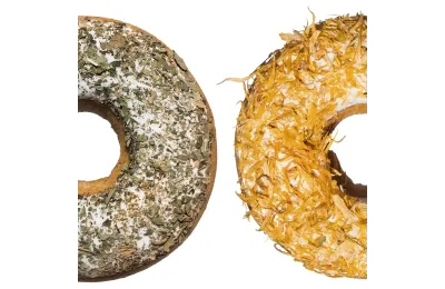 8 Donuts f&uuml;r Pferde | Nat&uuml;rliche Handgemachte Leckerlis | Candy Horse