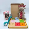 Christmas Gift Box for Medium Dogs &ndash; Toys & Premium Treats &ndash; Merlin& Cie