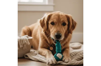 Cofanetto di Natale per cani di taglia media &ndash; Giochi & Snack premium &ndash; Merlin & Cie