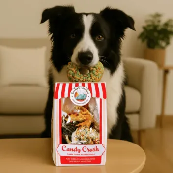 Coffret de No&euml;l pour chiens taille moyenne &ndash; Jouets & Gourmandises premium | Merlin & Cie