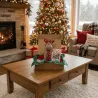Kerstcadeaubox voor middelgrote honden &ndash; Speelgoed & feestelijke snacks&ndash; Merlin & Cie