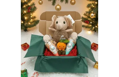 Caja de Navidad para perros peque&ntilde;os &ndash; Juguetes suaves & golosinas deliciosas &ndash; Merlin & Cie