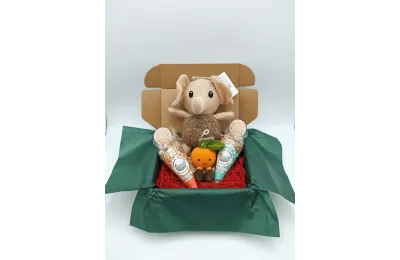 Cofanetto di Natale per cani di piccola taglia &ndash; Giochi morbidi & snack golosi &ndash; Merlin & Cie