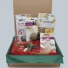 Weihnachtsbox f&uuml;r Katzen &ndash; Spielzeuge & festliche Leckereien &ndash; Merlin & Cie