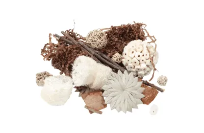 Coffret de No&euml;l pour lapins &ndash; Jouets nature & douceurs aux fruits &ndash; Merlin & Cie