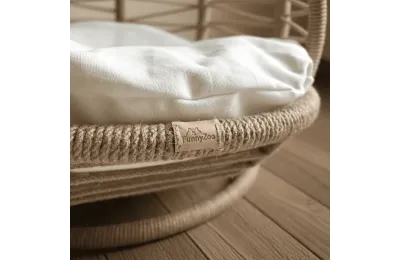 Cuccia a dondolo in juta naturale per gatti e cani di piccola taglia &ndash; Design e comfort - Funny Zoo