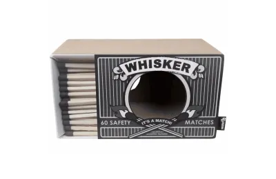 Design krabmeubel en schuilplaats van karton voor katten &ndash; Luciferdoos-vorm - District 70