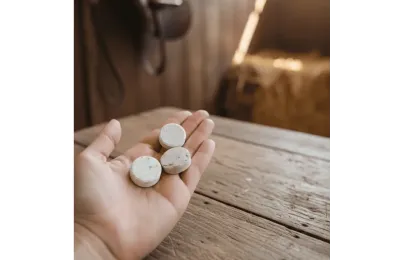 Vegan Horse Treats with Magnesium | Unicorn Reusable Tin | Lucky Horse