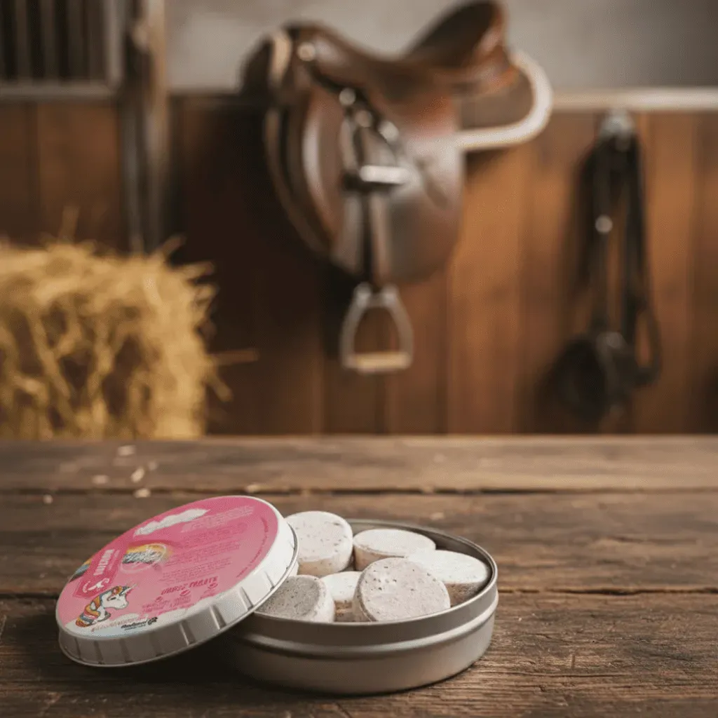 Farbenfrohe Pferdeleckerlis &ndash; Lucky Horse Unicorn -