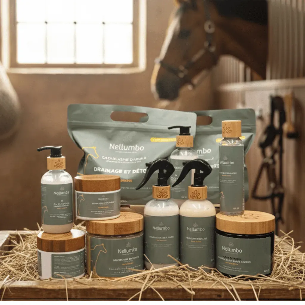 Pack d&eacute;couverte de soins naturels pour chevaux &ndash; Routine compl&egrave;te bien-&ecirc;tre & r&eacute;cup&eacute;ration