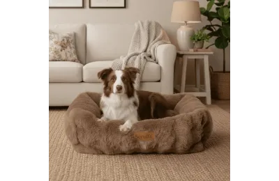 Ultrazachte hondenmand met pluche effect &ndash; Elegant design & ultiem comfort