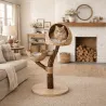 Design krabmeubel voor katten van natuurlijk hout &ndash; Platforms, krabzones & rustplek