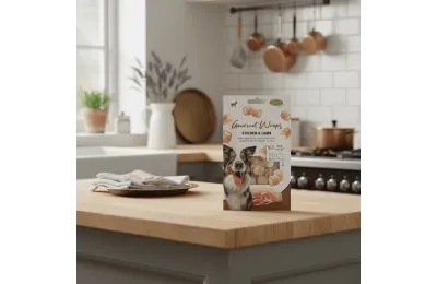 Gourmet hondensnacks &ndash; Wraps met kip & lam (x3) - Bubimex