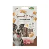 Friandises gourmandes pour chiens &ndash; Wraps au poulet & agneau (x3) - Bubimex