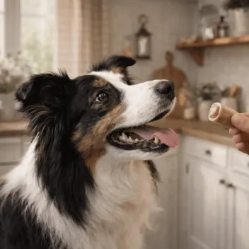 Snack gourmet per cani &ndash; Wraps di pollo e agnello (x3)