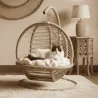 Cama mecedora de yute natural para gatos y perros peque&ntilde;os &ndash; Dise&ntilde;o y confort - Funny Zoo
