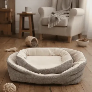Cama acogedora para conejos y peque&ntilde;os roedores &ndash; Cesta confort y zona de descanso (2 tama&ntilde;os) - Bubimex