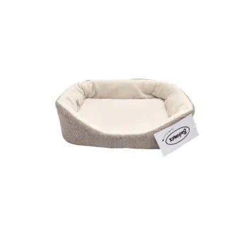 Cuccia morbida per conigli e piccoli roditori &ndash; Cestino comfort e zona riposo (2 misure) - Bubimex