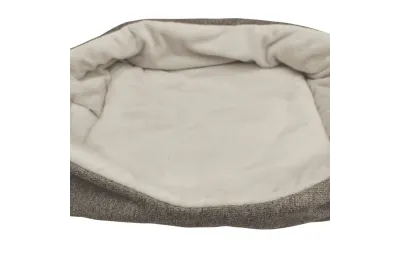 Corbeille douillette pour lapins et petits rongeurs &ndash; Lit et panier confort (2 tailles) - Bubimex