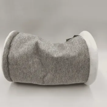 Tunnel pour lapins &ndash; Tunnel douillet en tissu, lit et cachette - Bubimex