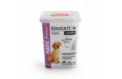Dog Treats &ndash; Education Junior Agility with Chicken and Salmon (240 g) - Hamiform