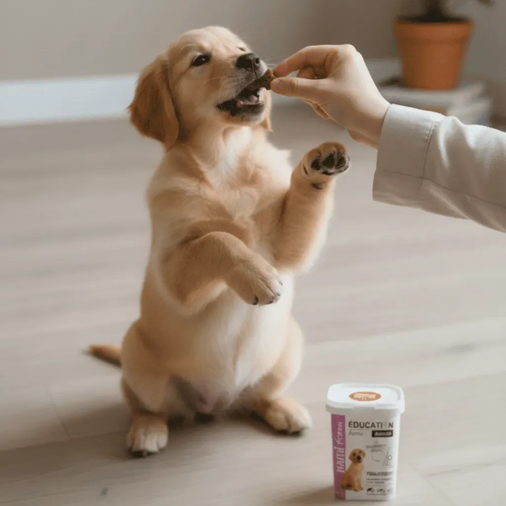 Friandises pour chien &ndash; Education Junior Agility au poulet et au saumon (240 g)