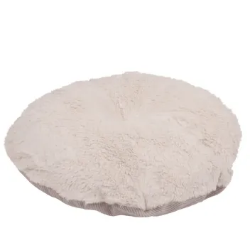 Lit pani&egrave;re pour chats en velours c&ocirc;tel&eacute; &ndash; Cocooning, confortable et lavable - District 70
