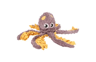 Schn&uuml;ffelteppich f&uuml;r Welpen und kleine Hunde &ndash; Oktopus Ocker & Taupe - Flamingo