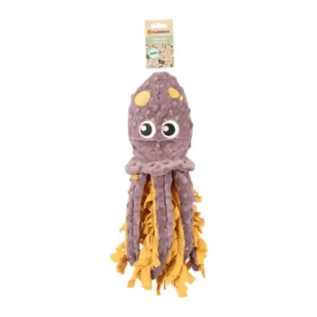 Snuffelmat voor puppy&rsquo;s en kleine honden &ndash; Octopus Oker & Taupe - Flamingo
