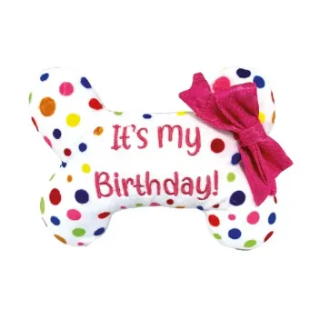 Gran caja de cumplea&ntilde;os personalizada para perros peque&ntilde;os - Merlin&Cie