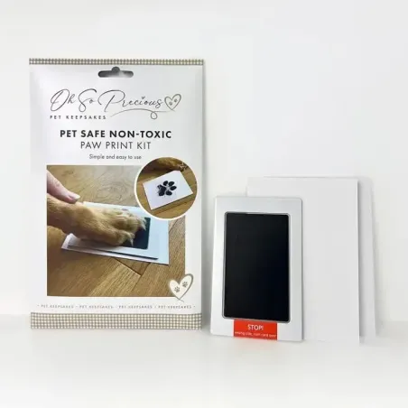 Kit de tampons &agrave; encre non toxiques Pet Safe Paw Print