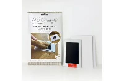 Kit de tampons &agrave; encre non toxiques Pet Safe Paw Print