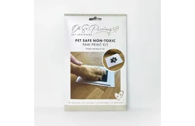 Kit impronta zampa per animali &ndash; tampone d&rsquo;inchiostro non tossico - The Lovely Gift Group