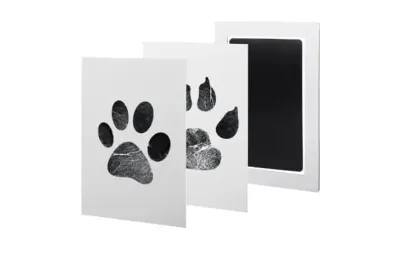 Kit impronta zampa per animali &ndash; tampone d&rsquo;inchiostro non tossico - The Lovely Gift Group