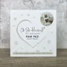 Paw print keepsake frame for dogs - The Lovely Gift Group