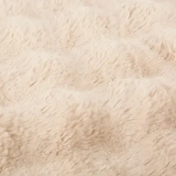 Coussin rond moelleux pour chat &ndash; lit doux et design (taupe ou champagne) - Scruffs